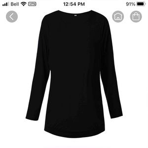 NWT nursing / breastfeeding 3/4 length top